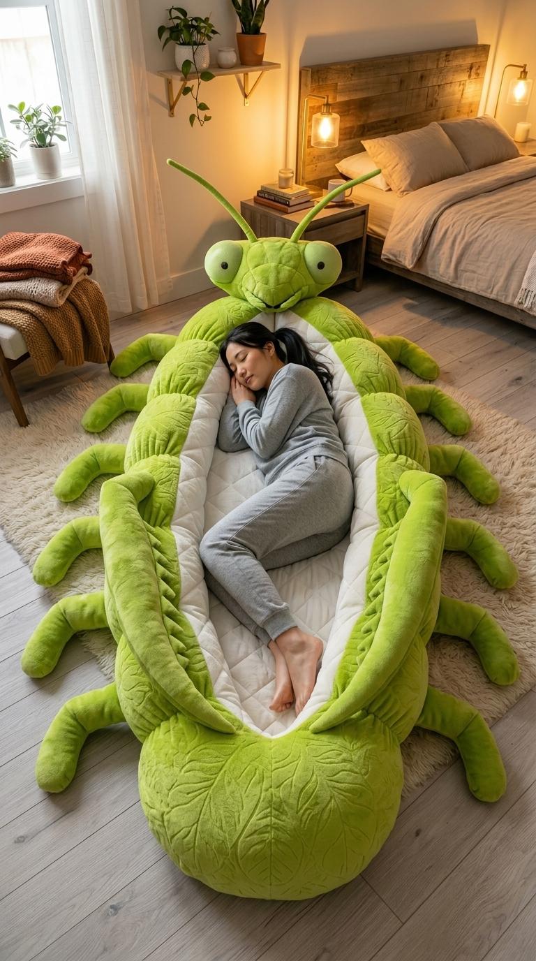 Insect Sleeping Bags - Giant Plush Bug Beds for Kids & Adults Insect Sleeping Bags - Giant Plush Bug Beds for Kids & Adults