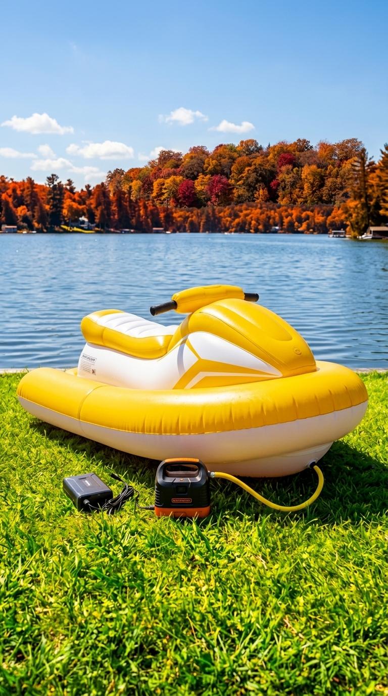 Premium Inflatable Jet Ski for Adults - Rechargeable Personal Watercraft Premium Inflatable Jet Ski for Adults - Rechargeable Personal Watercraft