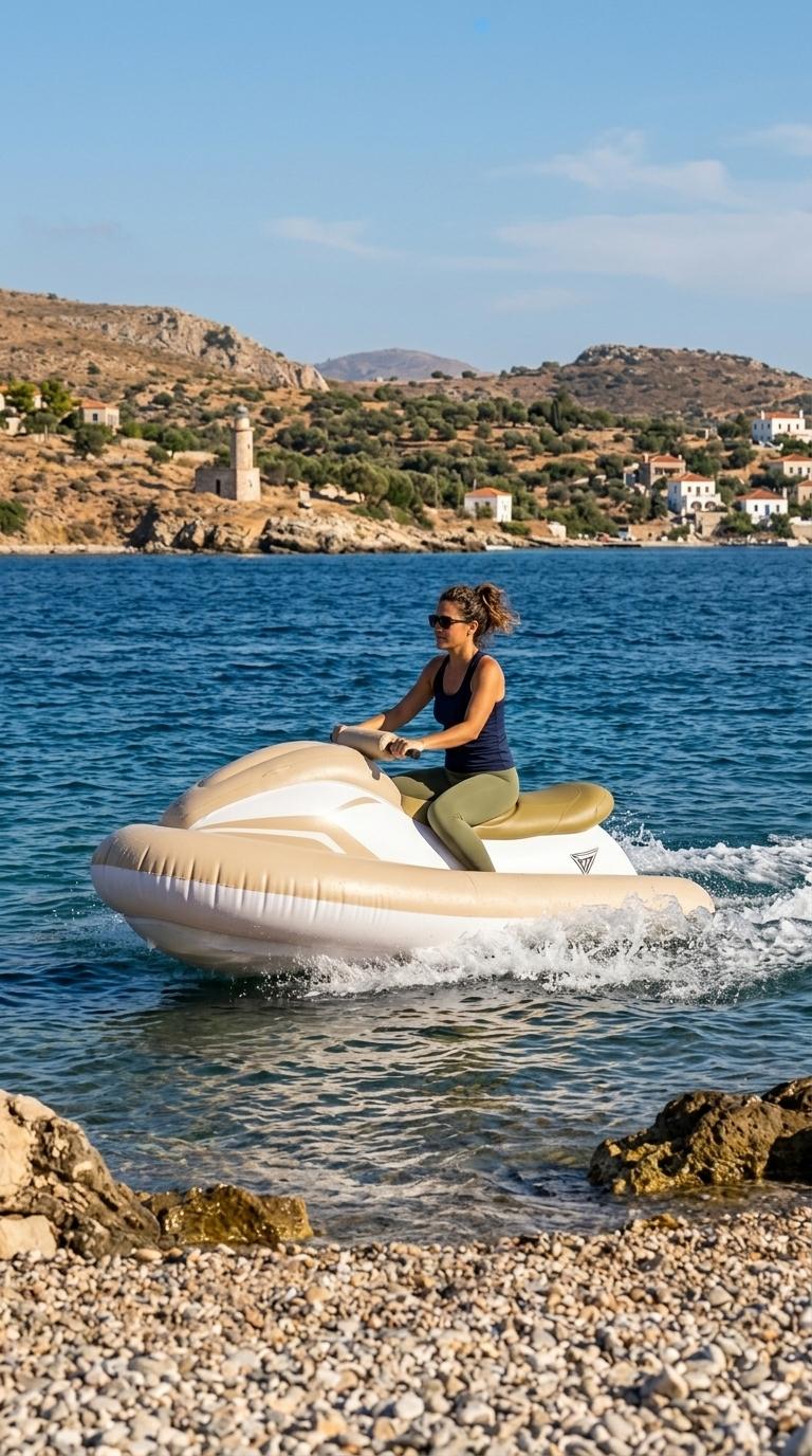 Premium Inflatable Jet Ski for Adults - Rechargeable Personal Watercraft Premium Inflatable Jet Ski for Adults - Rechargeable Personal Watercraft