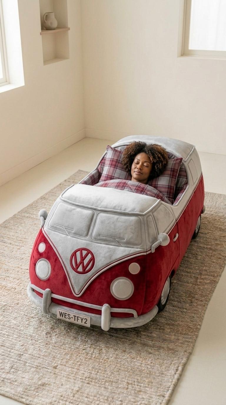 Vintage Car Inspired Sleeping Bags for Adults & Kids