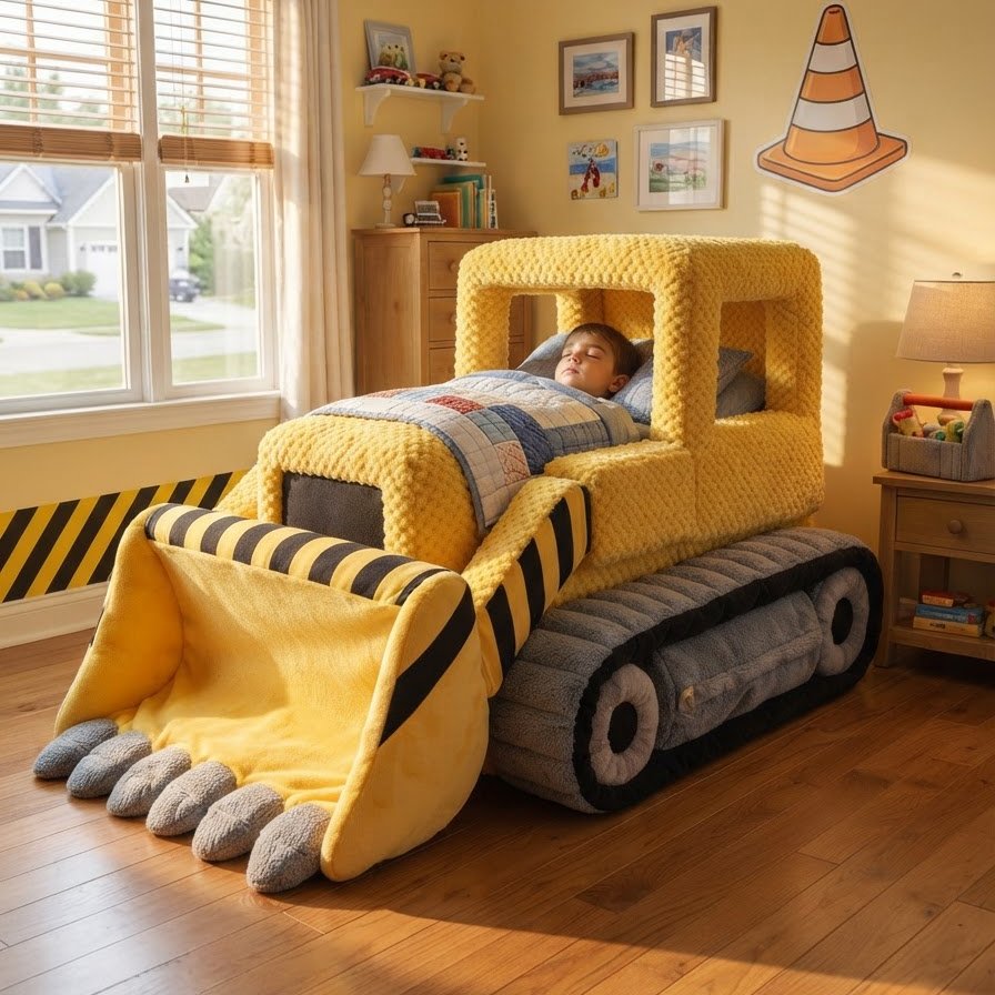 Inflatable Heavy Equipment Kid Beds: Fun and Comfortable Sleep Solutions for Young Builders Inflatable Heavy Equipment Kid Beds: Fun and Comfortable Sleep Solutions for Young Builders
