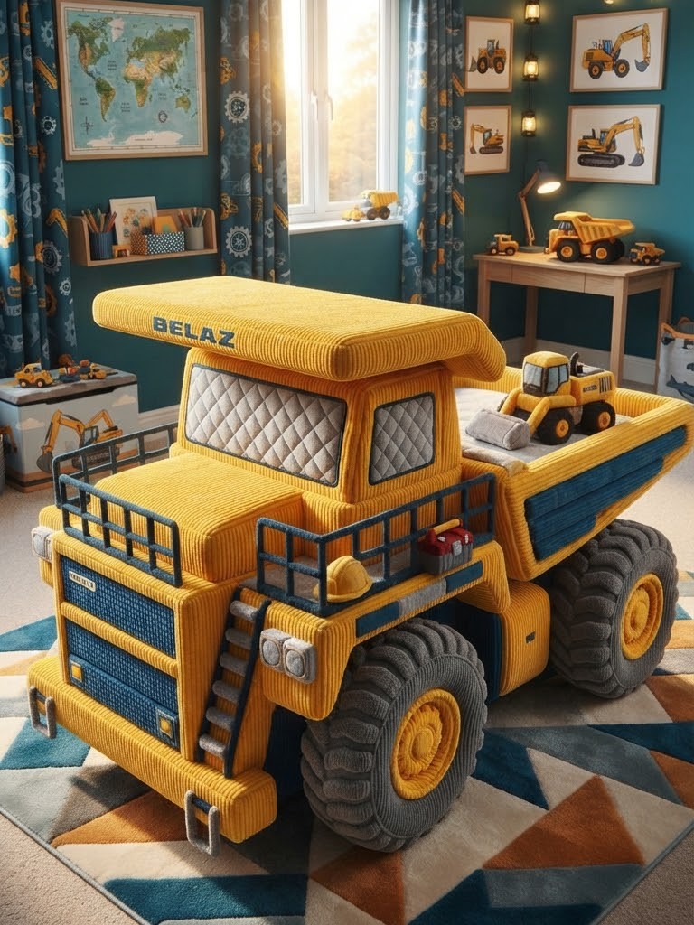 Inflatable Heavy Equipment Kid Beds: Fun and Comfortable Sleep Solutions for Young Builders Inflatable Heavy Equipment Kid Beds: Fun and Comfortable Sleep Solutions for Young Builders