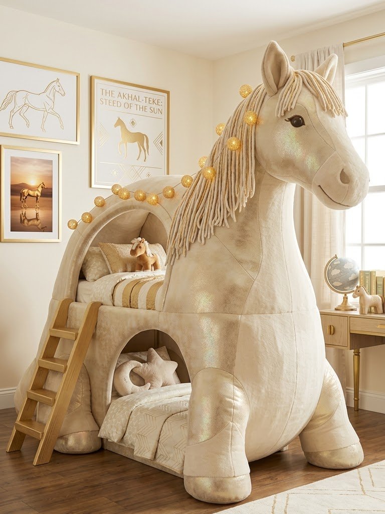 Horse Bunk Bed Inspirations for Horse-Loving Kids and Playful Bedrooms Horse Bunk Bed Inspirations for Horse-Loving Kids and Playful Bedrooms