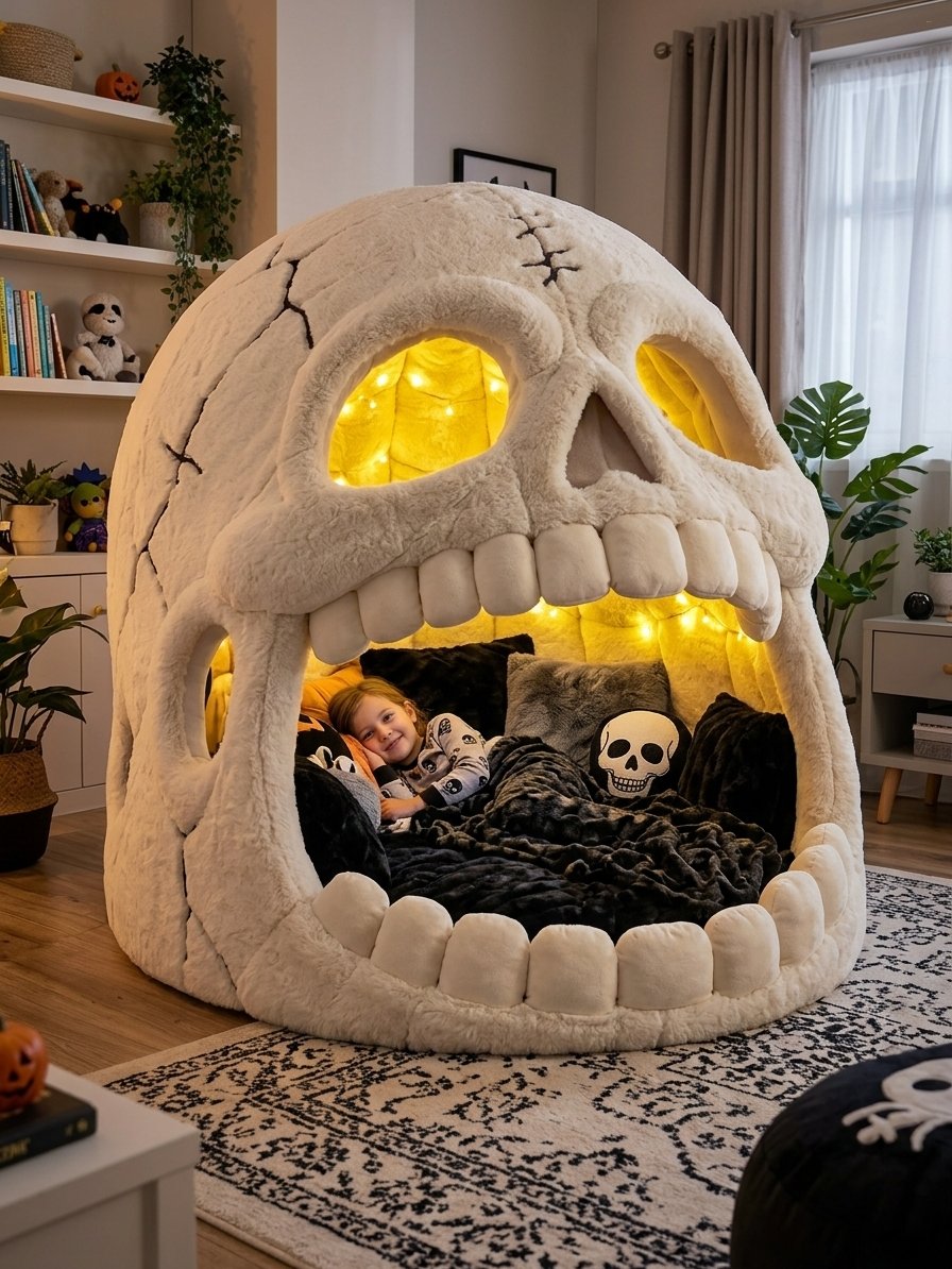 Halloween Themed Lounger Pods to Create the Coziest Haunted Corner at Home