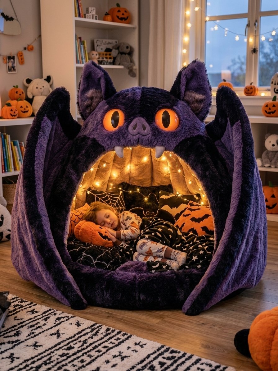 Halloween Themed Lounger Pods to Create the Coziest Haunted Corner at Home