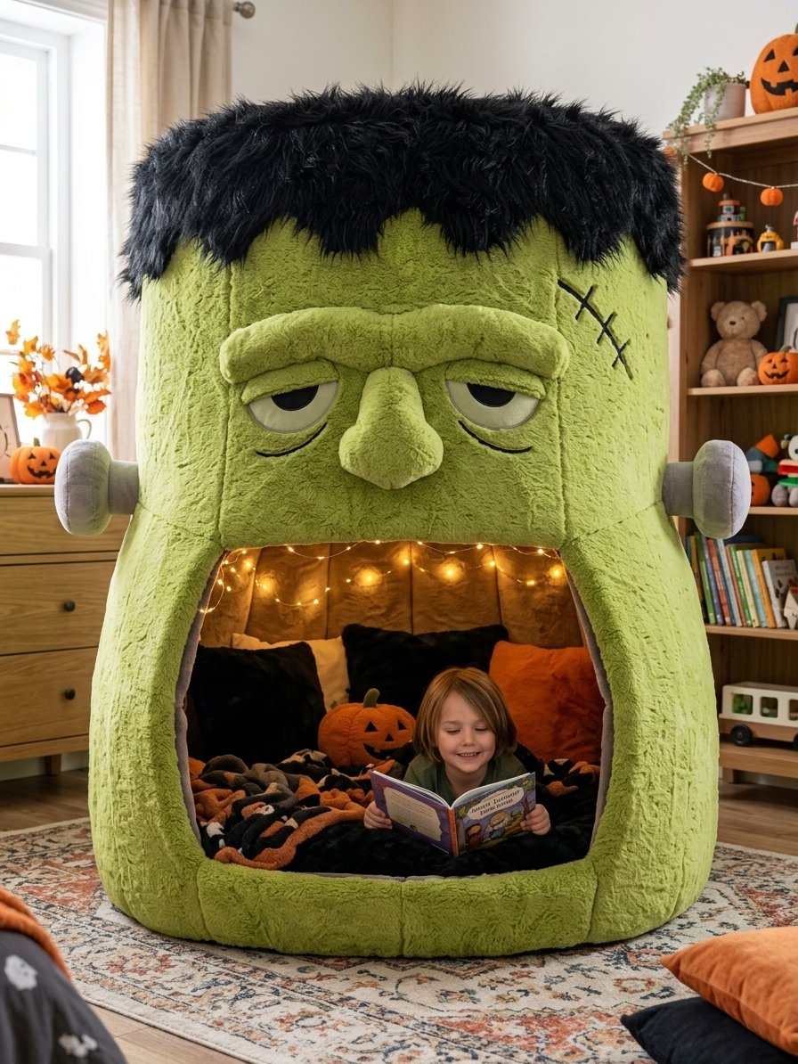 Halloween Themed Lounger Pods to Create the Coziest Haunted Corner at Home