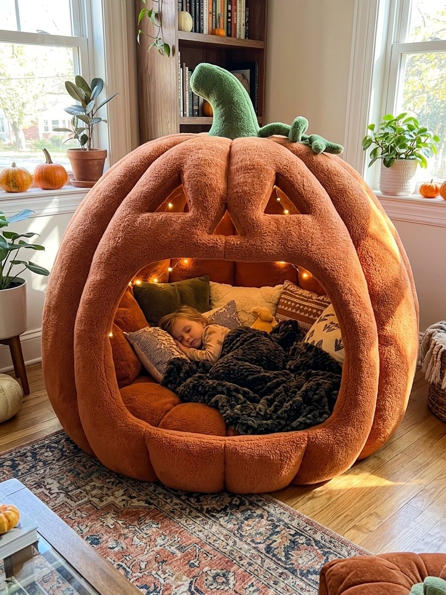 Halloween Themed Lounger Pods to Create the Coziest Haunted Corner at Home