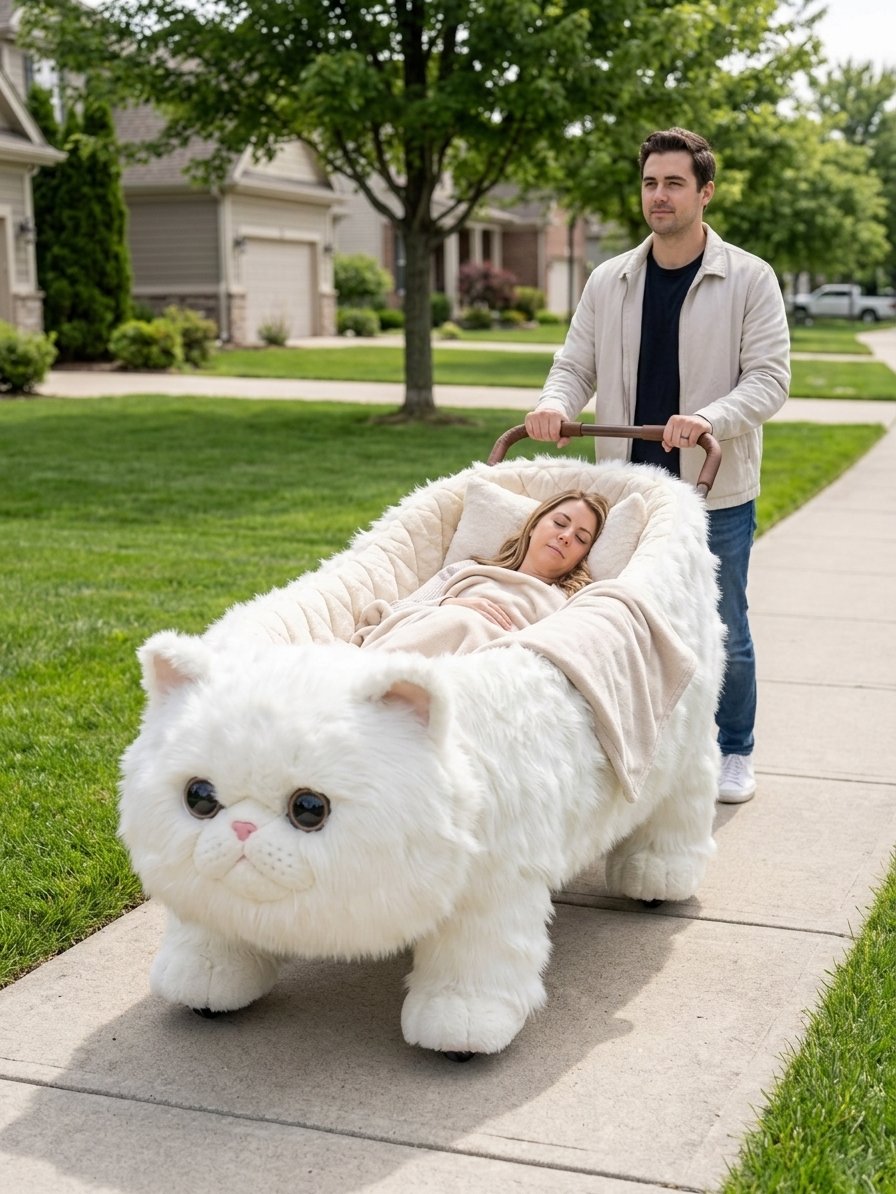 Cat Stroller for Adults: Fun and Comfy Plush Rides for Seniors and Couples