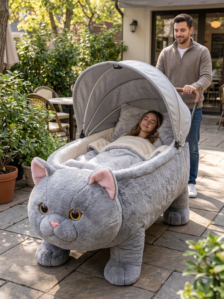 Cat Stroller for Adults: Fun and Comfy Plush Rides for Seniors and Couples Cat Stroller for Adults: Fun and Comfy Plush Rides for Seniors and Couples